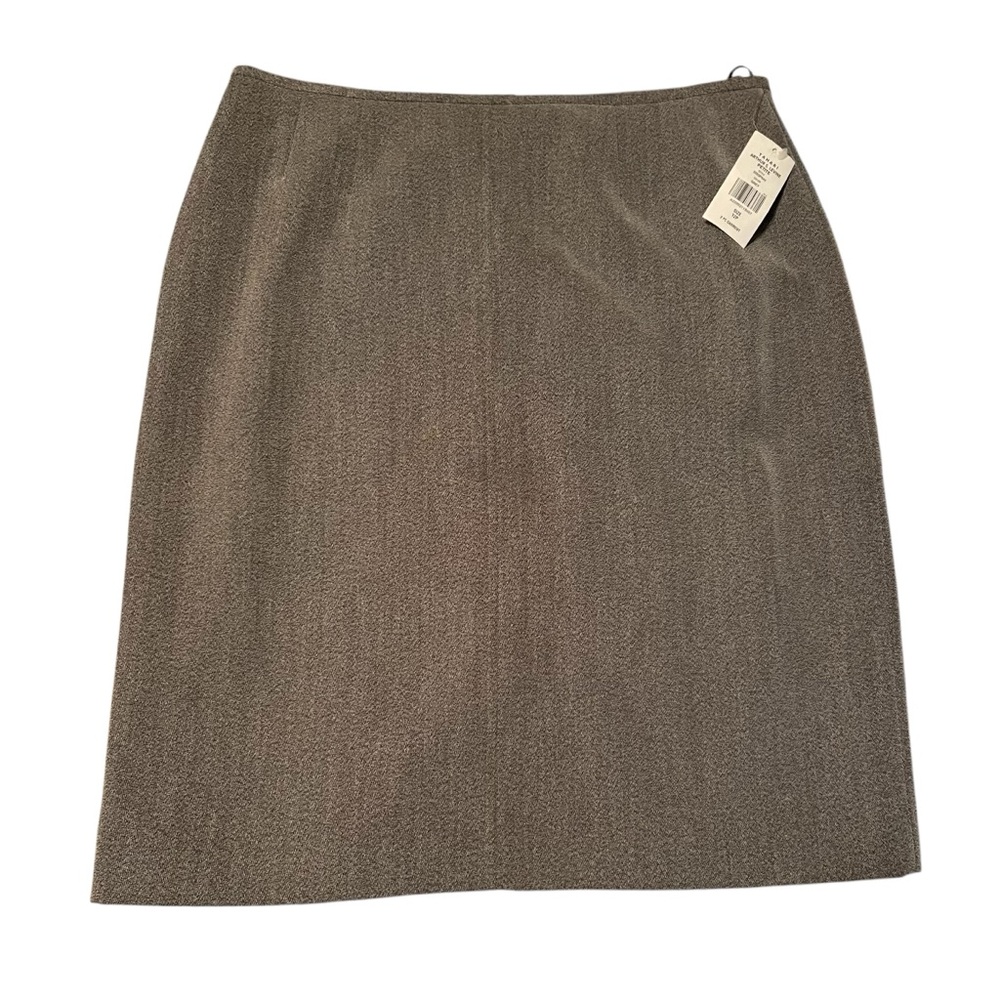 Tahari Arthur S. Levine Women’s Pencil Skirt Grey Style 3283P643 Size 12P NWT